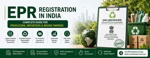 EPR Registration in India — Extended Producer Responsibility compliance under CPCB