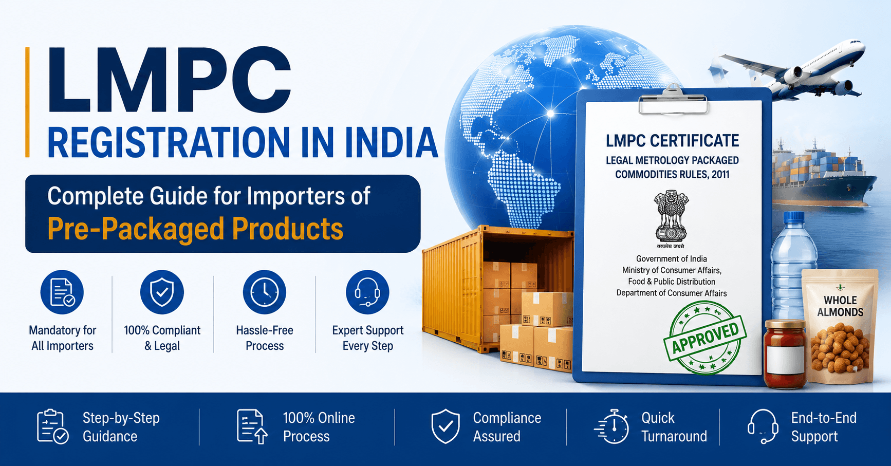 LMPC Registration in India — Legal Metrology Packaged Commodities compliance for importers